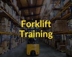 Certified Forklift Training