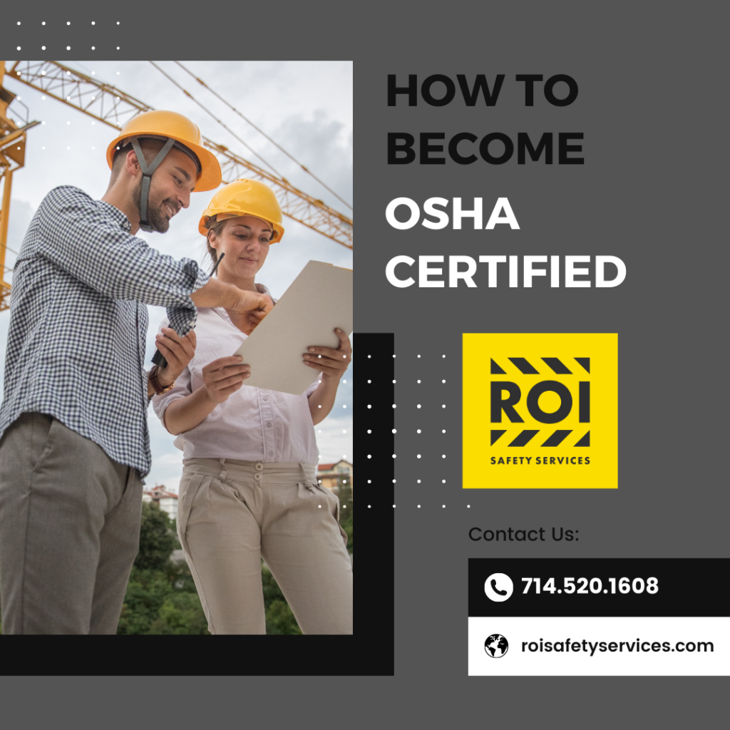 How to become osha certified