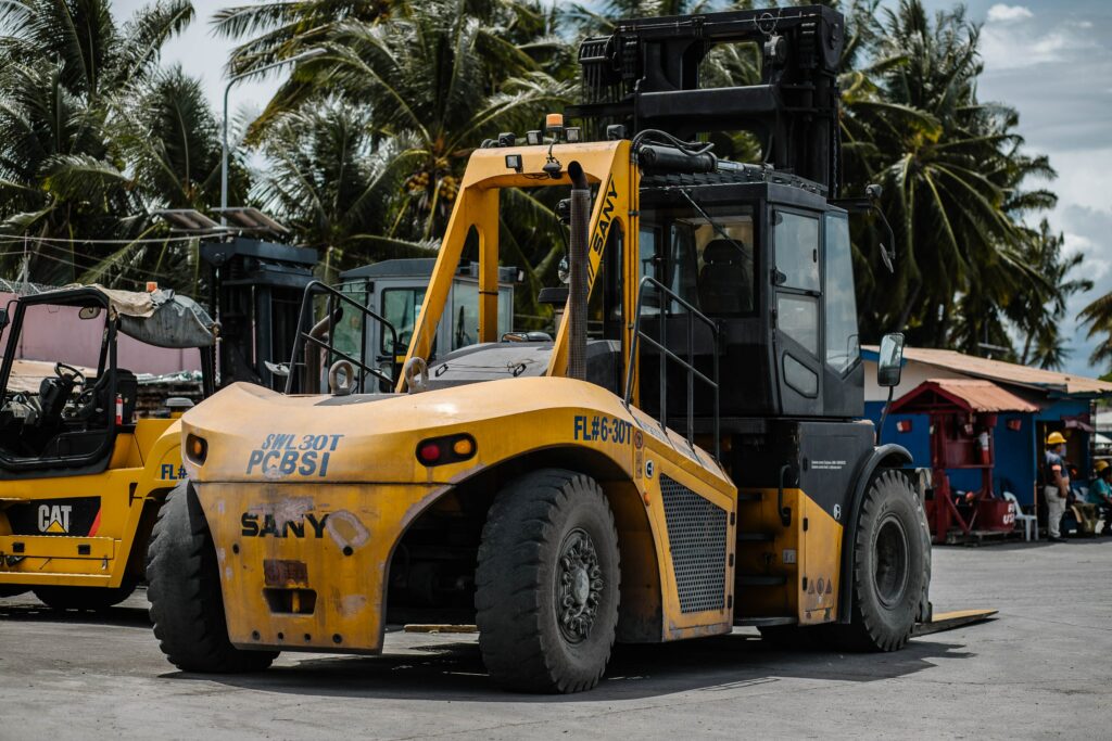 Forklift operator training